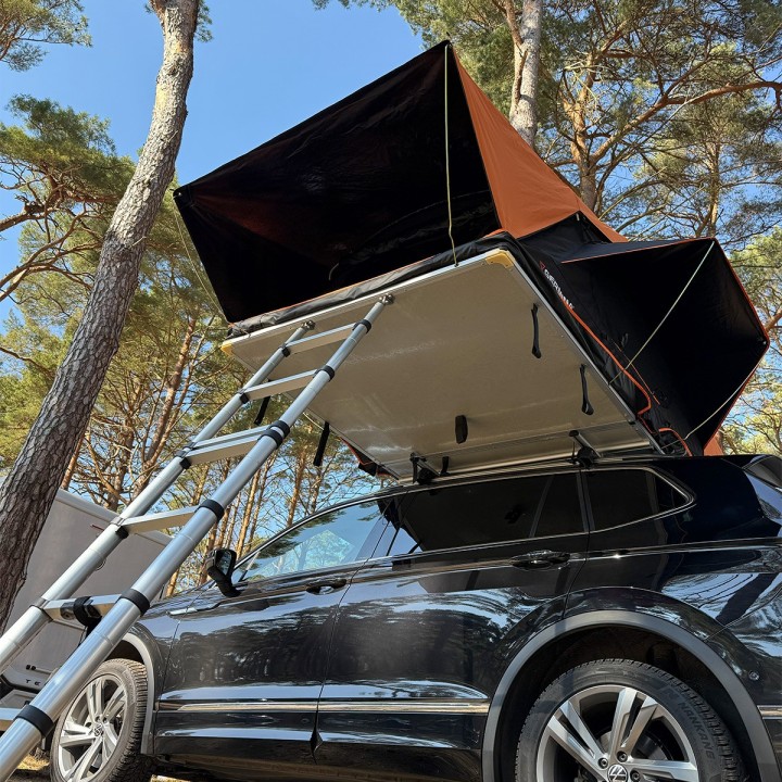 GERMINA RIFT 140 Namiot Dachowy Softshell 240x140cm Rooftop Tent 2-3 osoby
