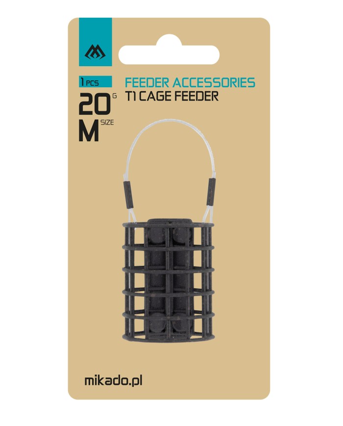 Koszyczek Zanętowy MIKADO T1 Cage Feeder - roz. M - 50g