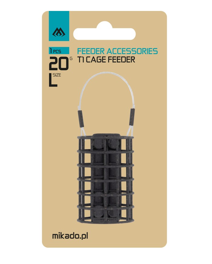 Koszyczek Zanętowy MIKADO T1 Cage Feeder - roz. L - 40g