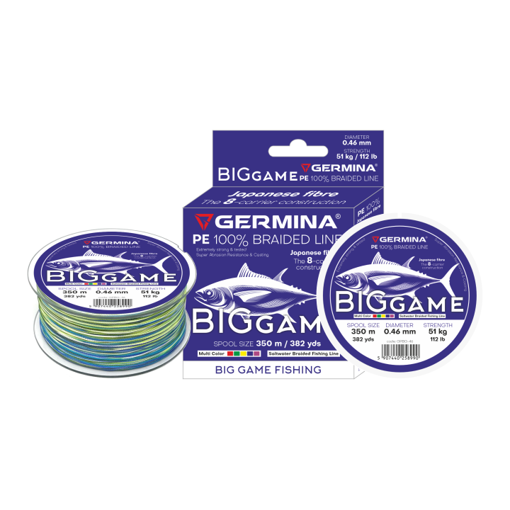 Plecionka GERMINA BIG GAME 0.46mm 51kg 112lb 350m