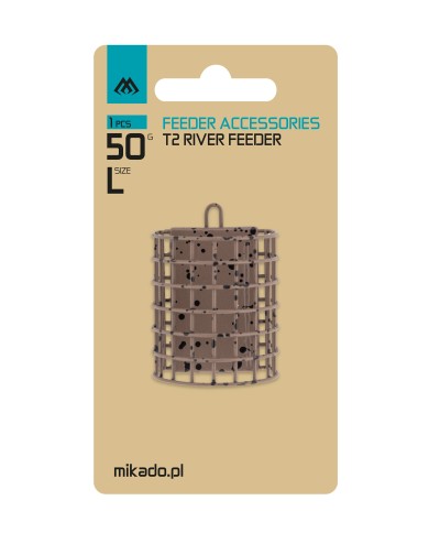 Koszyczek Zanętowy MIKADO T2 River Feeder - roz. L - 60g