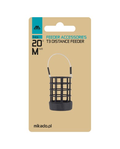 Koszyczek Zanętowy MIKADO T3 Distance Feeder - roz. M - 50g