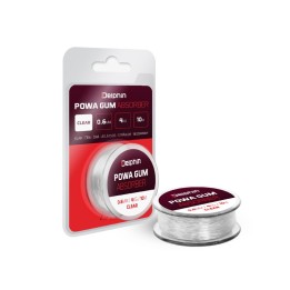 Guma DELPHIN POWA GUM Przezroczysta 0.6mm/4kg/10m