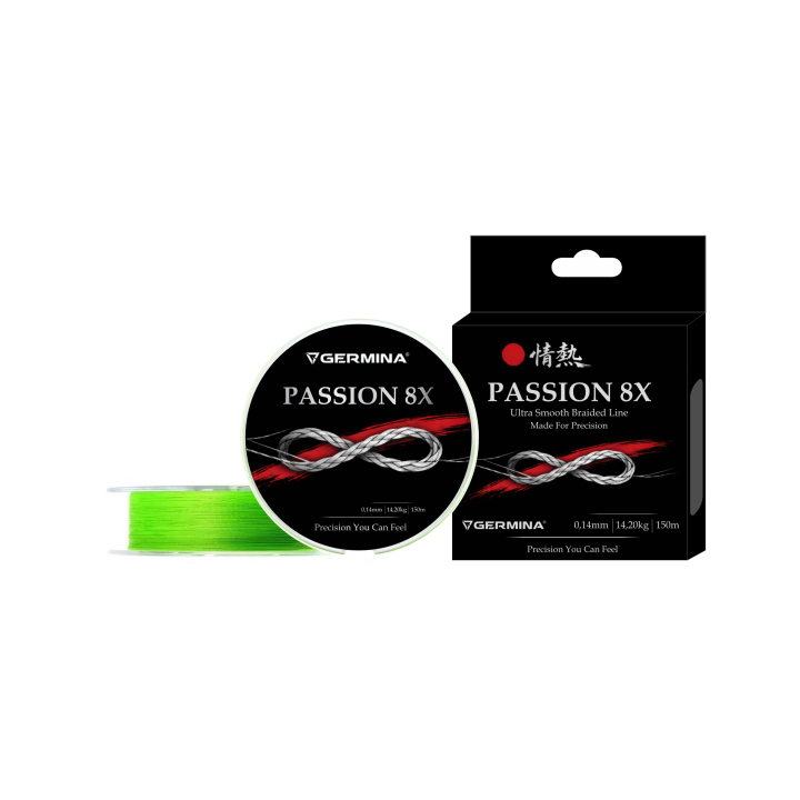 Plecionka GERMINA Passion 8X 0.14mm 14.20kg 150m