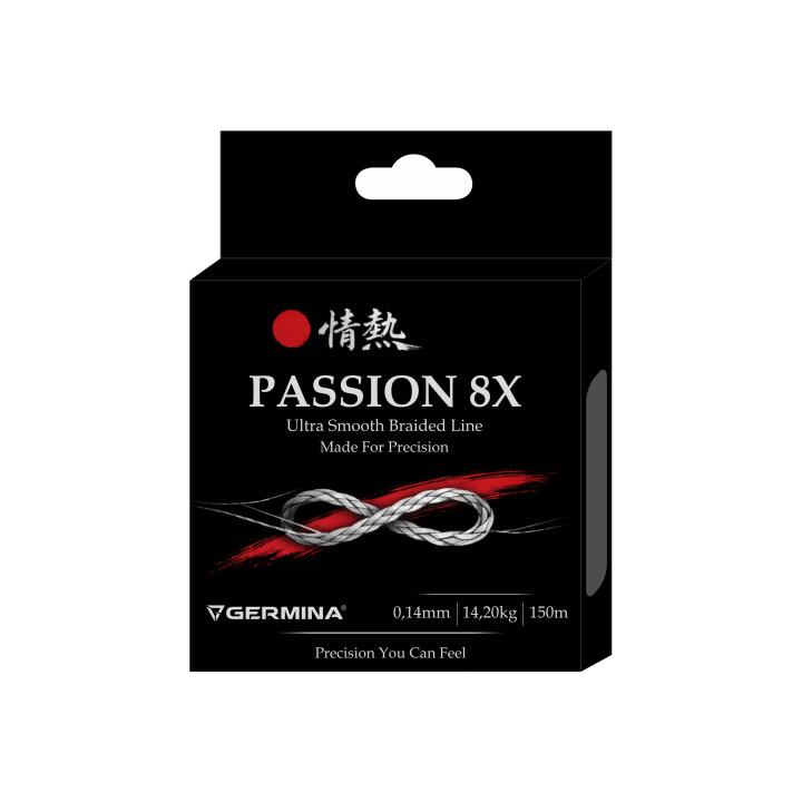 Plecionka GERMINA Passion 8X 0.14mm 14.20kg 150m