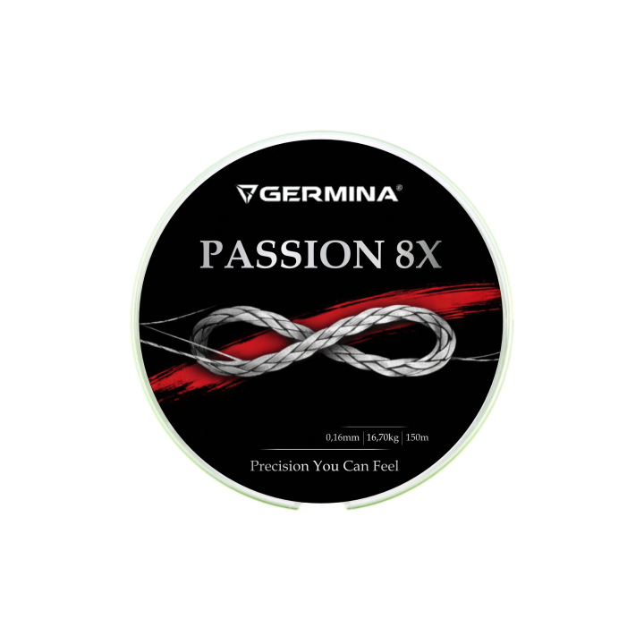 Plecionka GERMINA Passion 8X 0.16mm 16.70kg 150m
