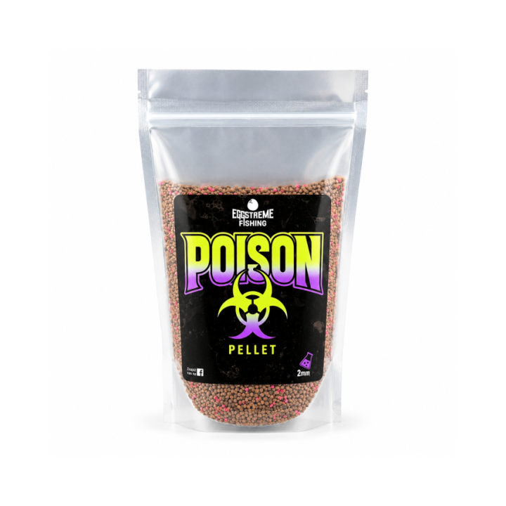Pellet EGGSTREME FISHING 2mm 800g - Poison