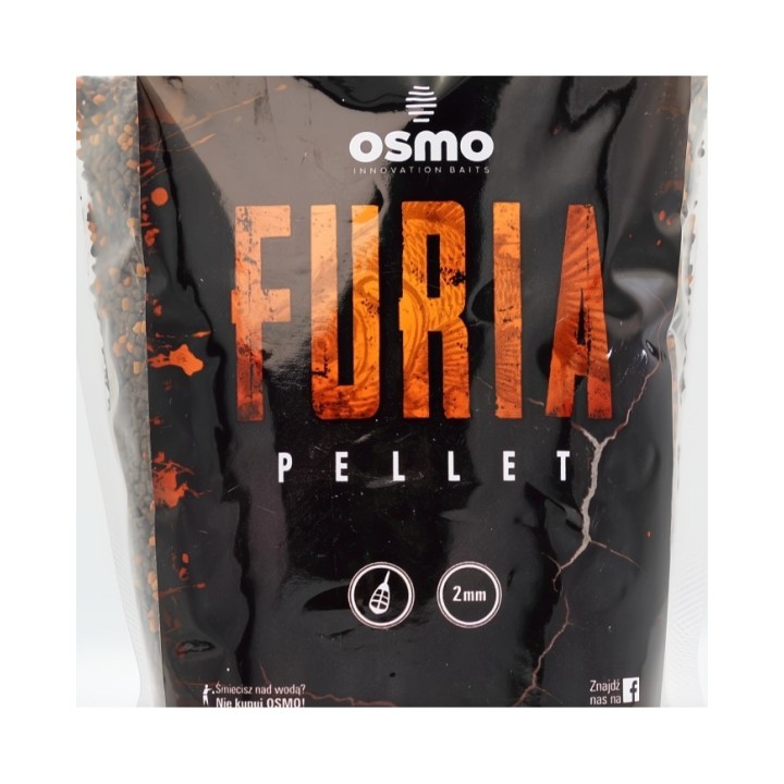 Pellet OSMO Furia 2mm 800g