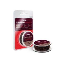 Guma DELPHIN POWA GUM Brązowa 1mm/8kg/7m
