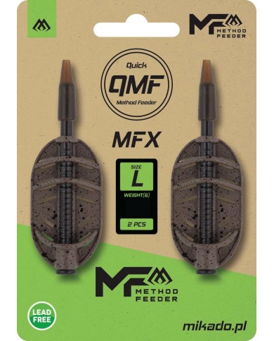 Koszyczek MIKADO Method Feeder MFX - Q.M.F. roz. L 20g - 2 szt.