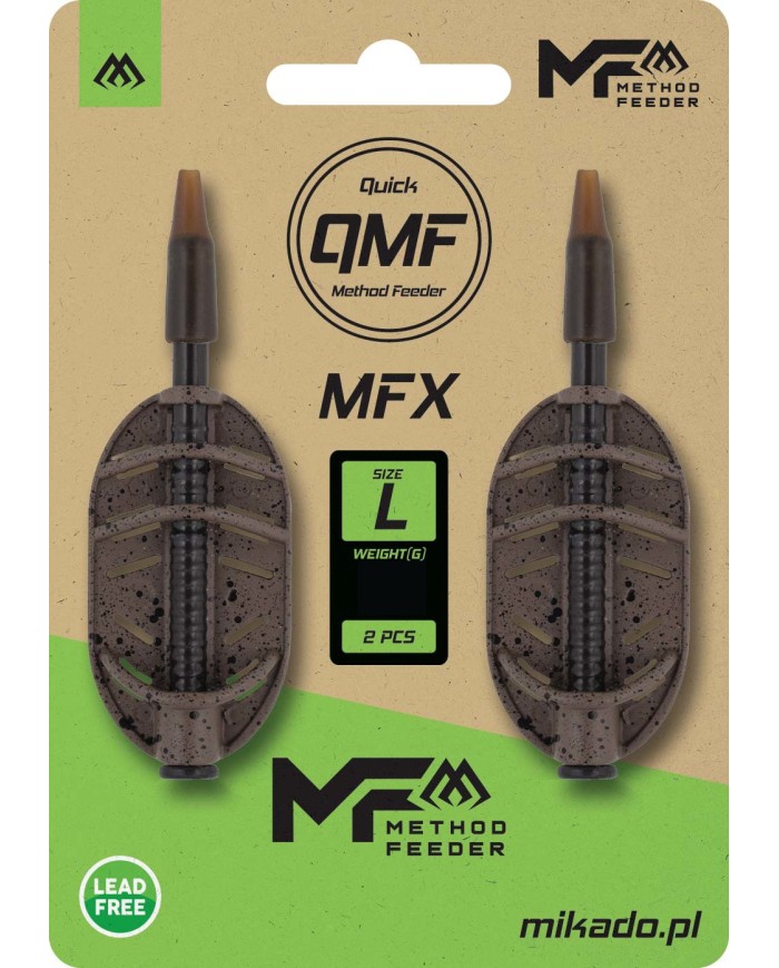 Koszyczek MIKADO Method Feeder MFX - Q.M.F. roz. L 20g - 2 szt.