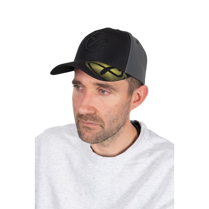 Czapka z Daszkiem MATRIX Faded Print Cap - Black