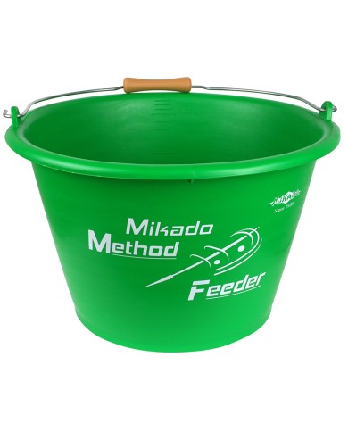 Wiadro MIKADO Method Feeder 17l Zielone