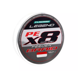 Plecionka FLAGMAN Legend Feeder Braid X8 Dark Grey 150m - 0,14mm