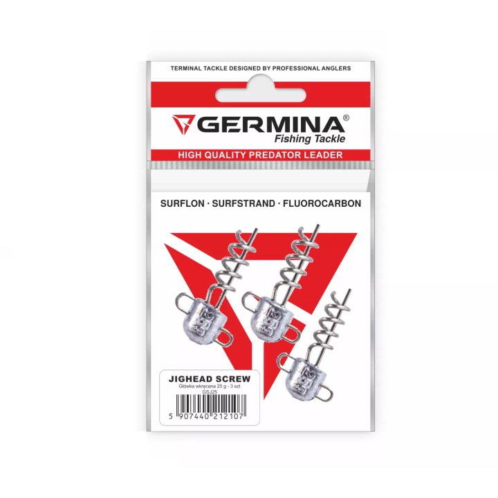 Główki z Wkrętem GERMINA 25g - 3 szt.