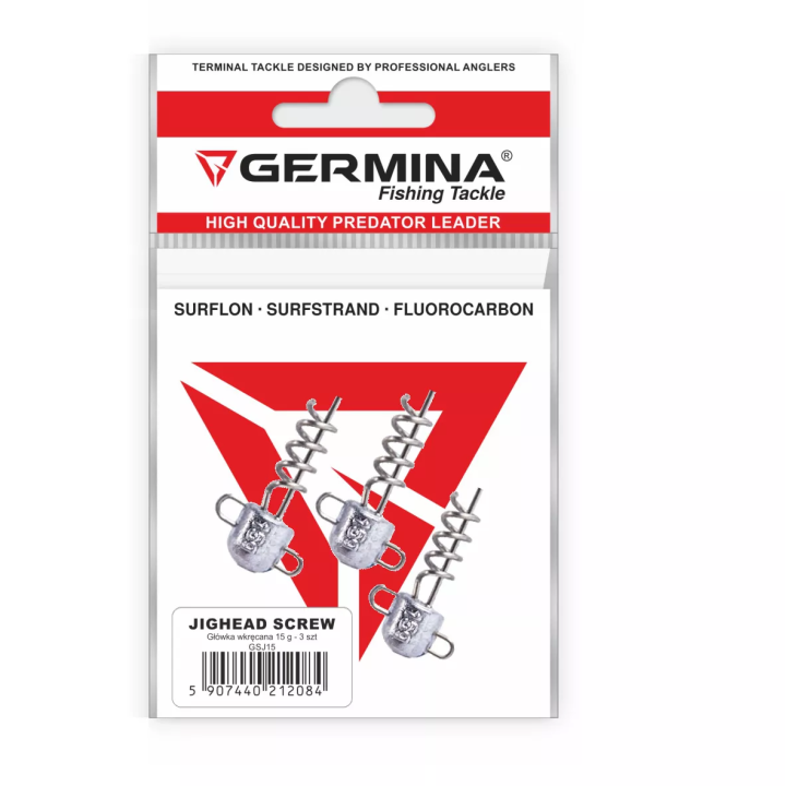 Główki z Wkrętem GERMINA 15g - 3 szt.