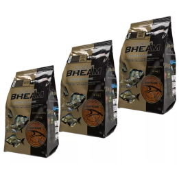 Zestaw zanęt GENLOG Golden Bream 3x3kg: Duży Leszcz, Brasem Belge, Leszcz Rzeka