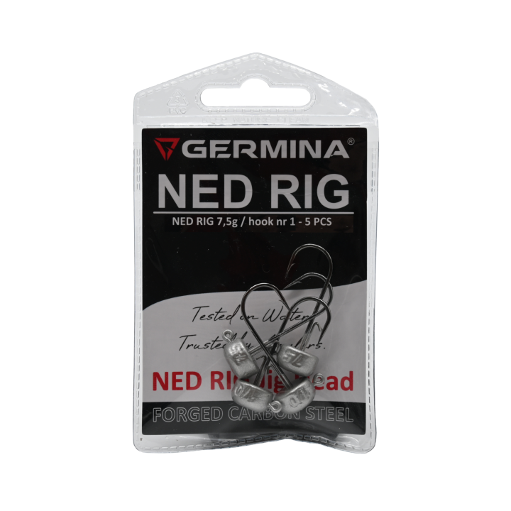 Główki Jigowe GERMINA Ned Rig hak 1 - 7,5g