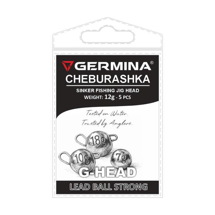 Czeburaszka GERMINA G-Head 12g - 5 szt.