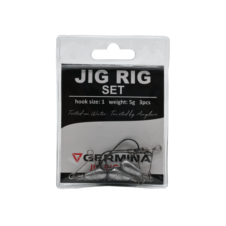 GERMINA Jig Rig SET hak 1 - 5g - 3 szt.