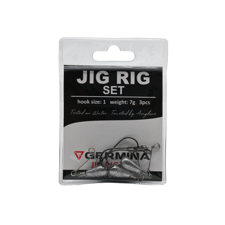 GERMINA Jig Rig SET hak 1 - 7g - 3 szt.