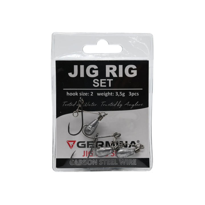 GERMINA Jig Rig SET hak 2 - 3,5g - 3 szt.