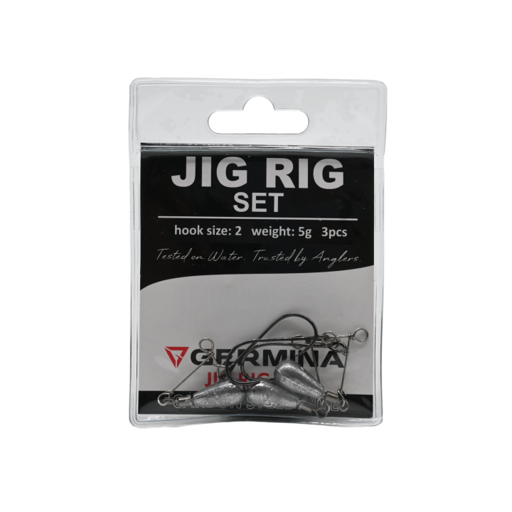 GERMINA Jig Rig SET hak 2 - 5g - 3 szt.