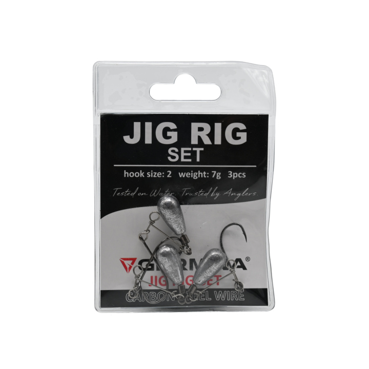 GERMINA Jig Rig SET hak 2 - 7g - 3 szt.