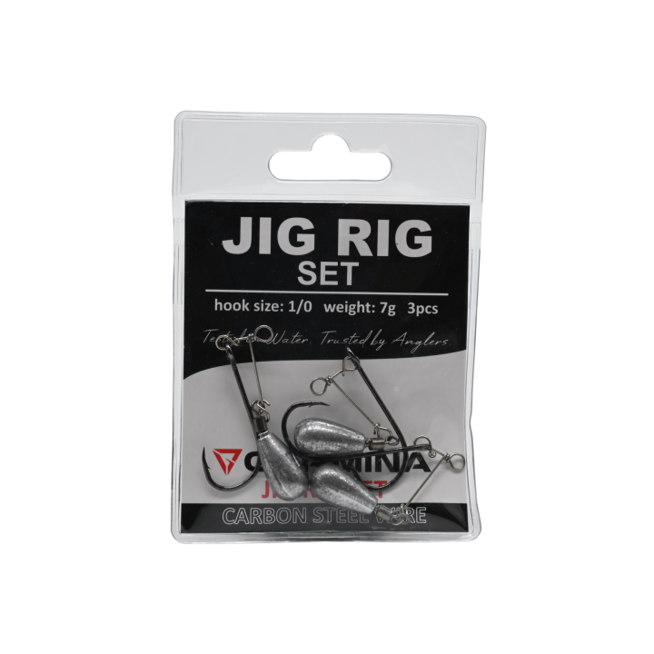 GERMINA Jig Rig SET hak 1/0 - 7g - 3 szt.