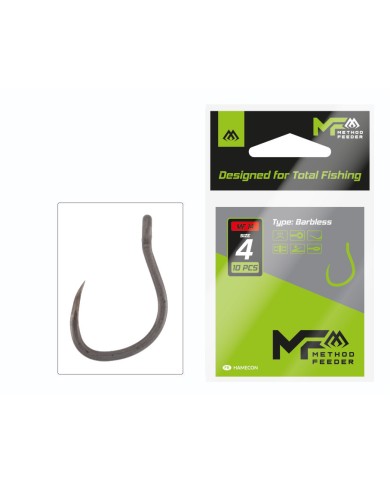 Haczyki MIKADO MF14 - roz. 8 - bez zadziora - op.10szt.