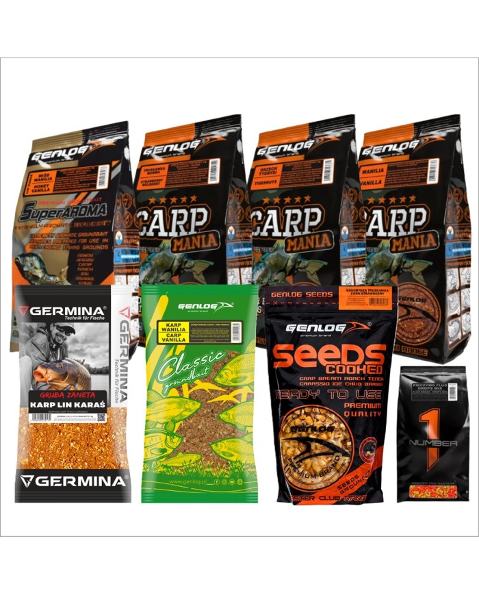 Zestaw zanęt GENLOG - Karp 2
