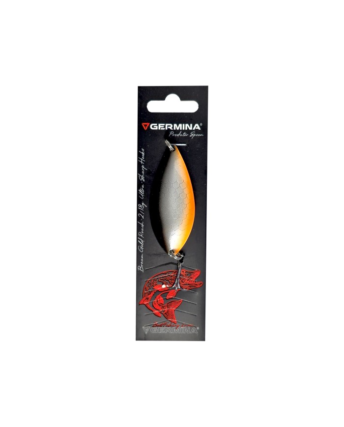 Błystka Wahadłowa Blacha GERMINA Bream 3 - 24g Gold Roach Szczupak Sandacz