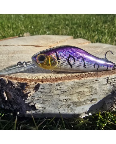 Zestaw 3x Wobler GERMINA Crank Bait 5cm Okoń Kleń Jaź Pstrąg 1-1,5m