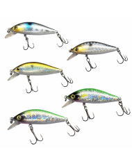 Zestaw 4x Wobler GERMINA Crank Bait 8cm Okoń Szczupak Boleń Sandacz 2-3m