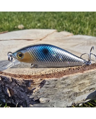 Zestaw 5x Wobler GERMINA Micro Fish 4.5 cm Okoń Pstrag Jaź Kleń 0,2-1m