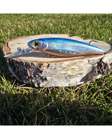 Germina Wobler Crank Bait 80mm 11,6g Blue Bleak