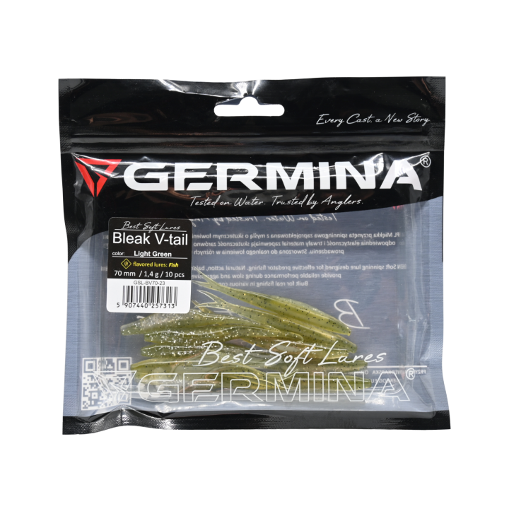 Germina SL Bleak V-tail 70 mm Light Green