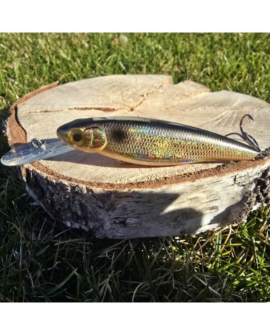 Germina Wobler Crank Bait 80mm 11,6g Gold Rush
