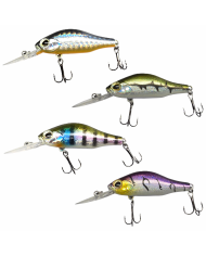 Zestaw 4x Wobler GERMINA Crank Bait 8cm Okoń Szczupak Boleń Sandacz 2-3m