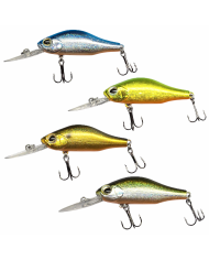 Zestaw 4x Wobler GERMINA Crank Bait 8cm Okoń Szczupak Boleń Sandacz 2-3m