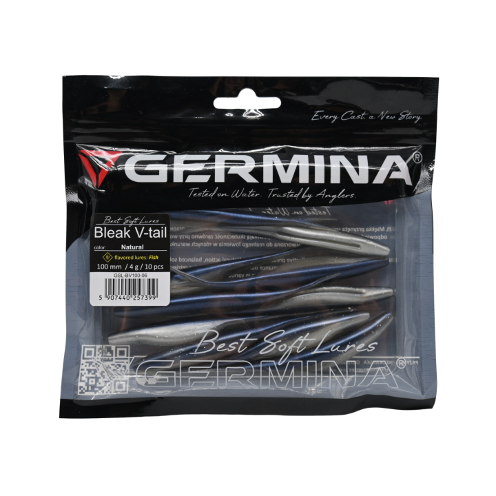Germina SL Bleak V-tail 100 mm Natural