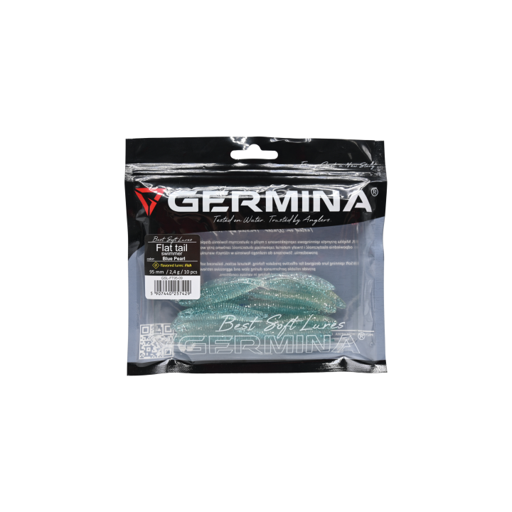 Germina SL Flat tail swimmer 95 mm Blue Pearl