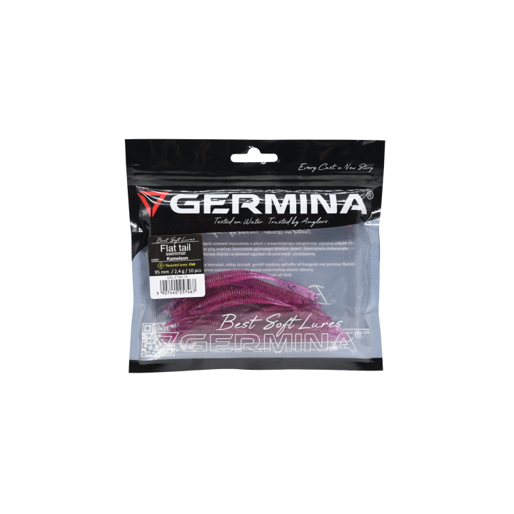 Germina SL Flat tail swimmer 95 mm Kameleon