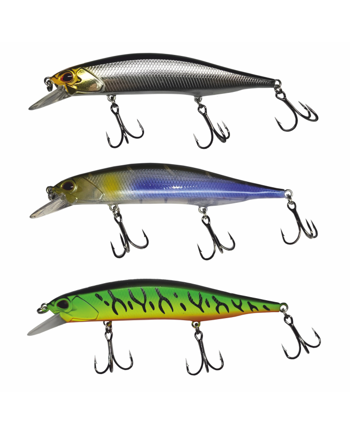 Zestaw 3 3x Wobler Twitch GERMINA Terminator 11.8 cm 14g Szczupak Sandacz