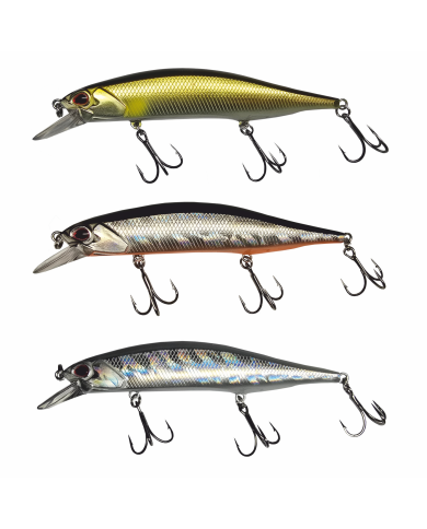 Zestaw 4 3x Wobler Twitch GERMINA Terminator 11.8 cm 14g Szczupak Sandacz