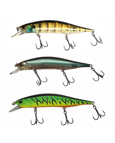 Zestaw 5 3x Wobler Twitch GERMINA Terminator 11.8 cm 14g Szczupak Sandacz