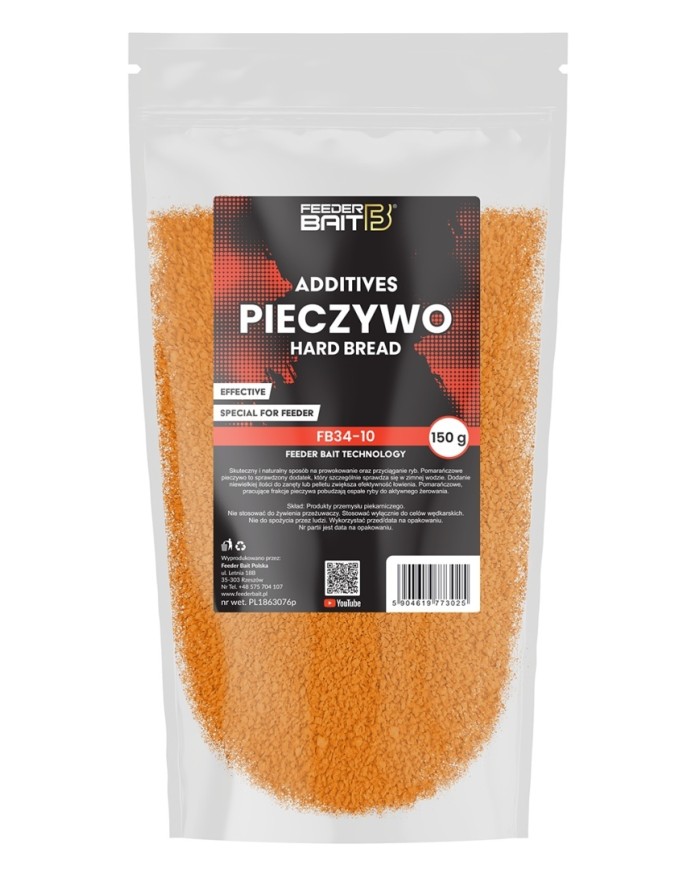 Dodatek do zanęt FEEDER BAIT 150g - Pieczywo Pomarańczowe