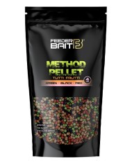 Pellet FEEDER BAIT Tutti Frutti 2mm - Green & Black & Red