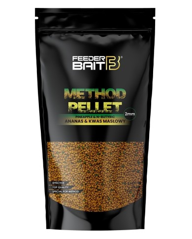 Pellet FEEDER BAIT 2mm - Ananas & Kwas Masłowy