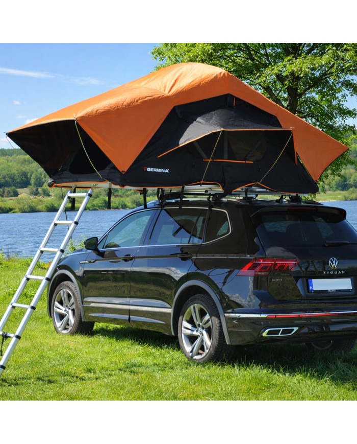 GERMINA RIFT 140 Namiot Dachowy Softshell 240x140cm Rooftop Tent 2-3 osoby